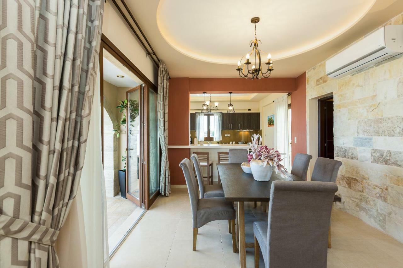 New Villa Kantifes 4 Families Or Couples With Private Pool & Bbq Kirianna Dış mekan fotoğraf