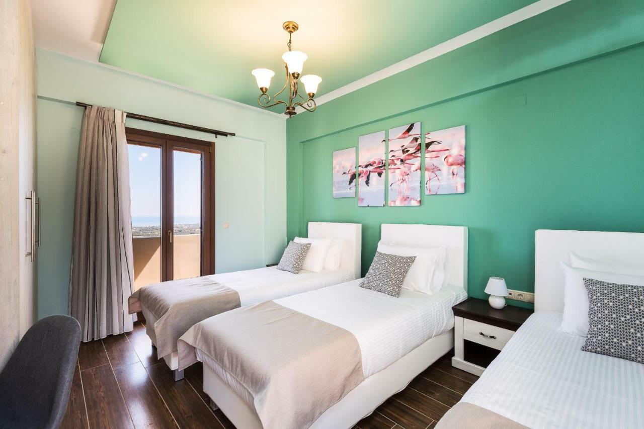 New Villa Kantifes 4 Families Or Couples With Private Pool & Bbq Kirianna Dış mekan fotoğraf