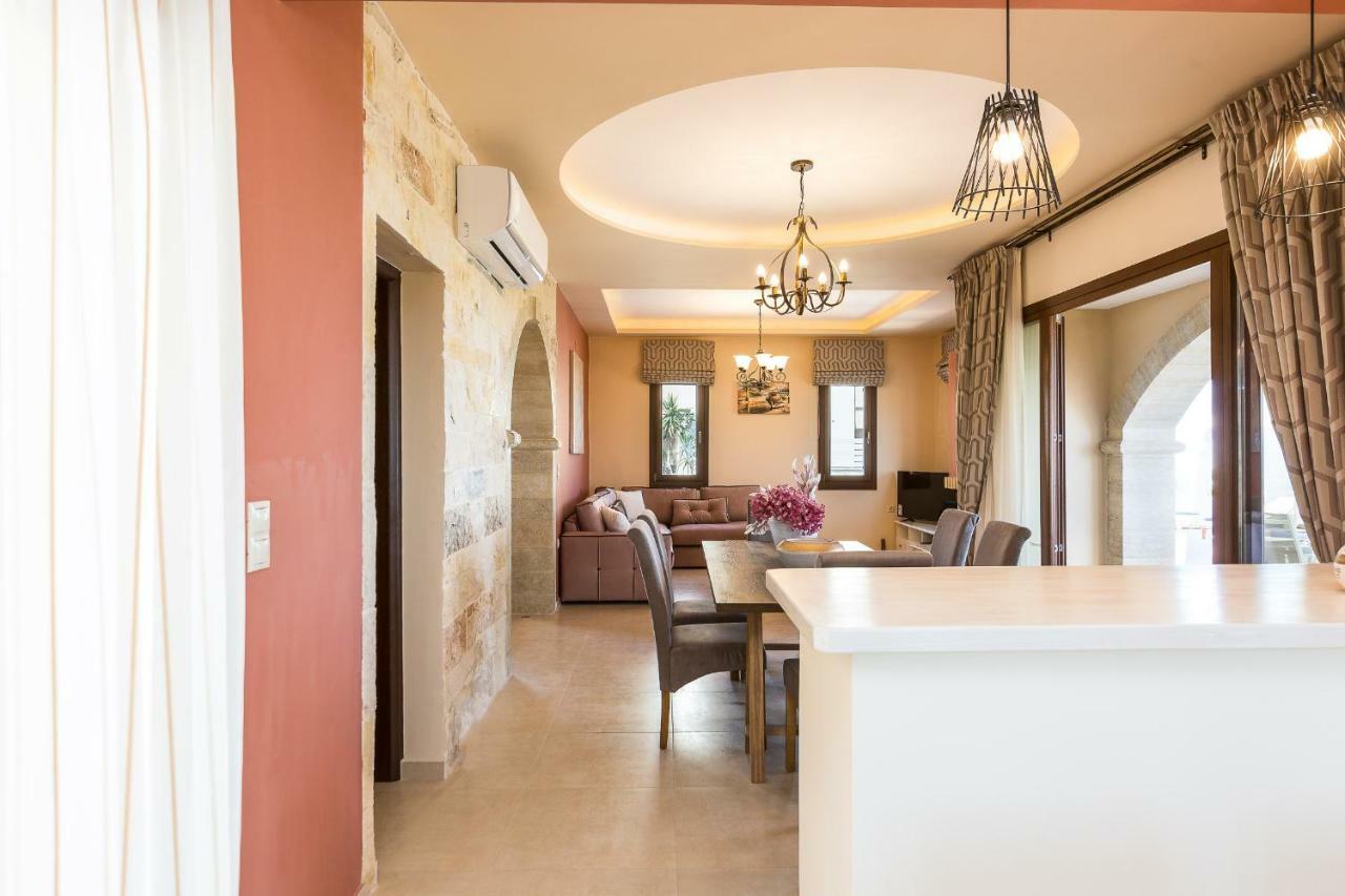 New Villa Kantifes 4 Families Or Couples With Private Pool & Bbq Kirianna Dış mekan fotoğraf